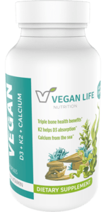 Synergistically Vegan (Calcium + D3 + K2)