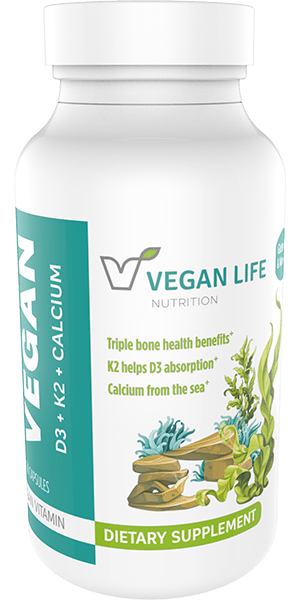 Synergistically Vegan (Calcium + D3 + K2)