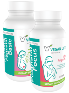 Postnatal Supplements - Vegan Supplement bottle