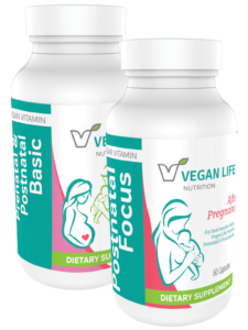 Postnatal Supplements - Vegan Supplement bottle