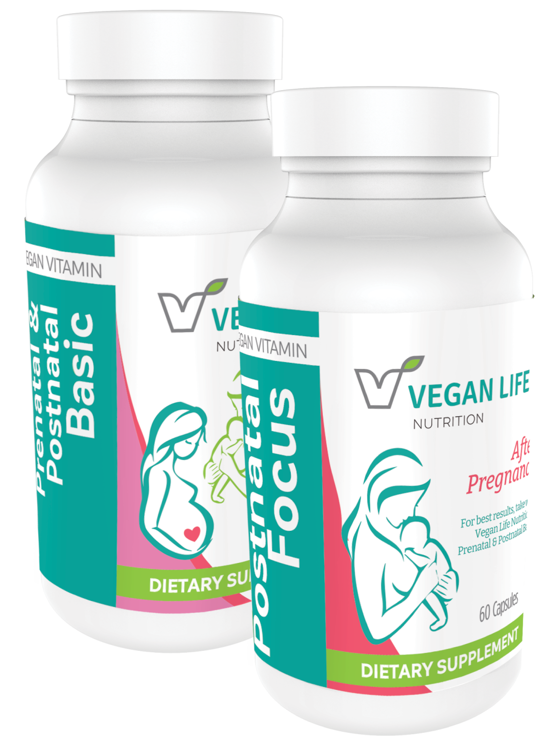 Postnatal Supplements - Vegan Supplement bottle