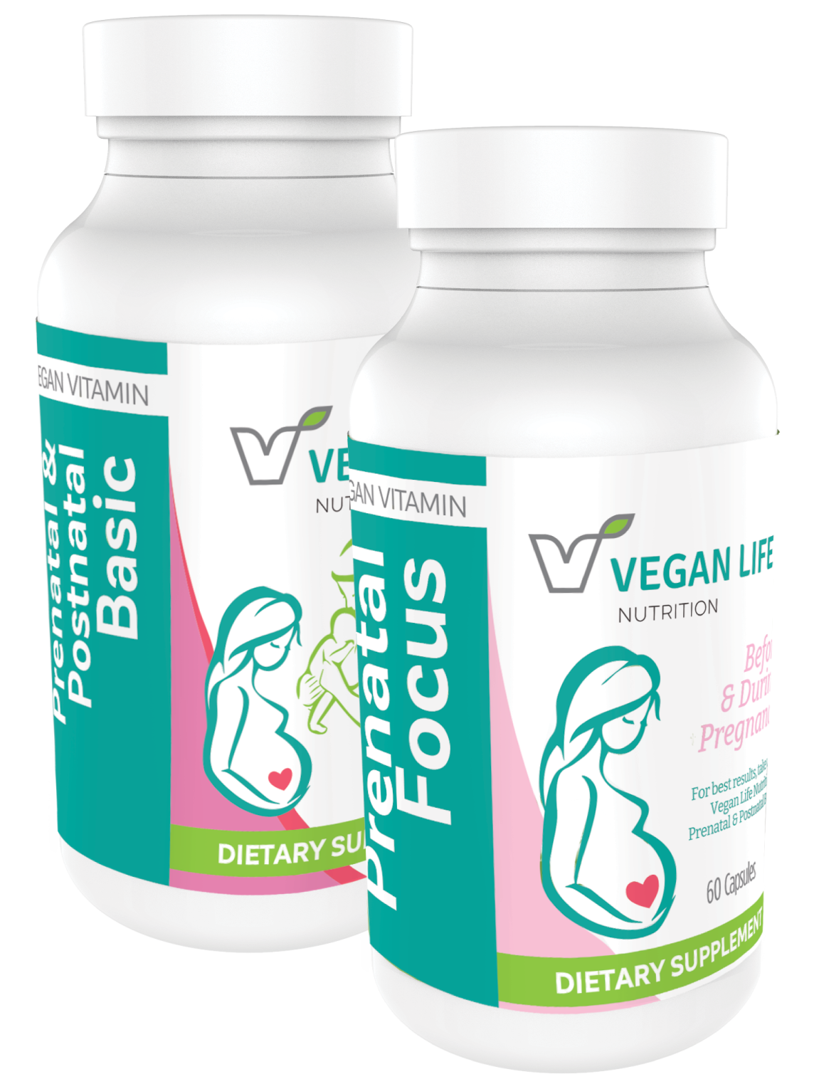 Pre and Postnatal Supplements - Vegan Supplements bottle